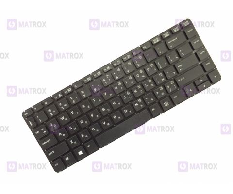 Оригинальная клавиатура для ноутбука HP ProBook 430 G1 series, rus, black, без рамки