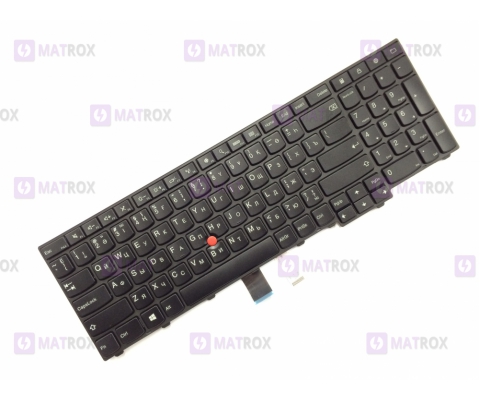 Оригинальная клавиатура для ноутбука Lenovo ThinkPad T540 series, rus, black