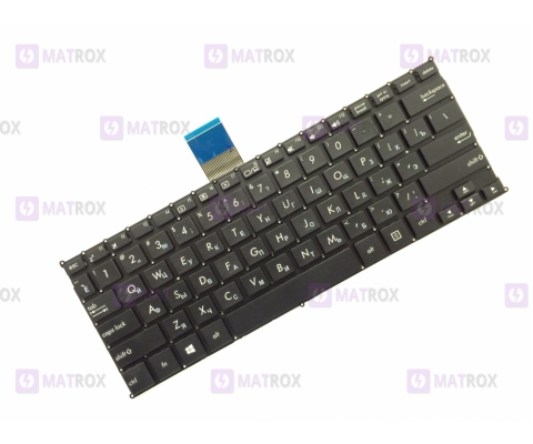 Оригинальная клавиатура для ноутбука Asus F200 series, rus, black