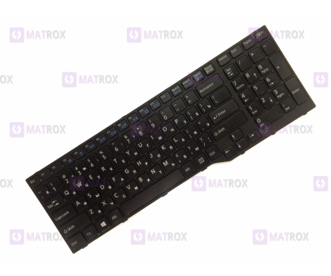 Оригинальная клавиатура для ноутбука Fujitsu LifeBook A544 series, rus, black