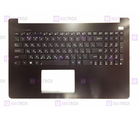 Оригинальная клавиатура для ноутбука Asus A553 series, rus, black, передняя панель