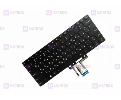 Клавиатура для ноутбука Lenovo IdeaPad 310S-14AST, 310S-14IKB, 310S-14ISK, 510S-14IKB, 710S-14 series, black, ru, подсветка