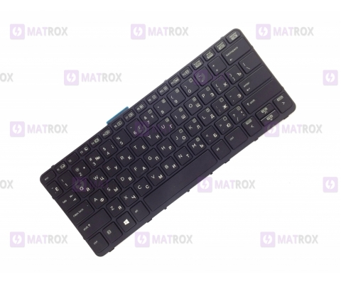 Оригинальная клавиатура для ноутбука HP Pro X2 612 G1 series, rus, black, подсветка