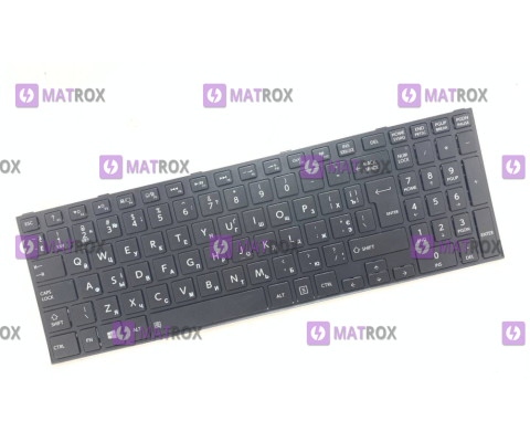 Оригінальна клавіатура для ноутбука Toshiba Satellite C50-B, C50D-B, C55D-B series, ru, black