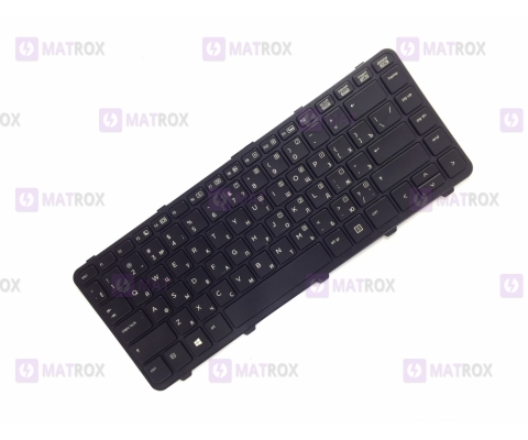 Оригинальная клавиатура для ноутбука HP ProBook 640 G1, ProBook 645 G1 series, rus, black, подсветка